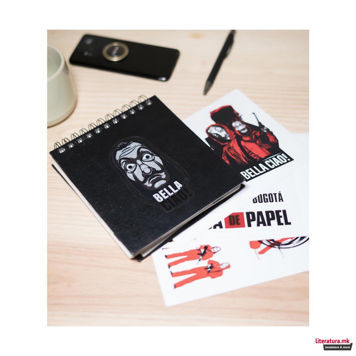 Сет налепници, La Casa De Papel, 1/32 