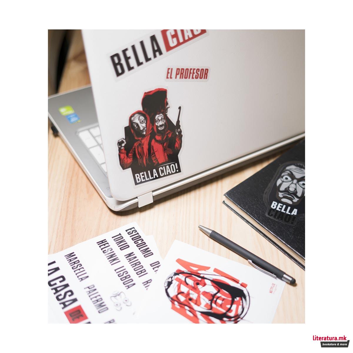 Сет налепници, La Casa De Papel, 1/32 