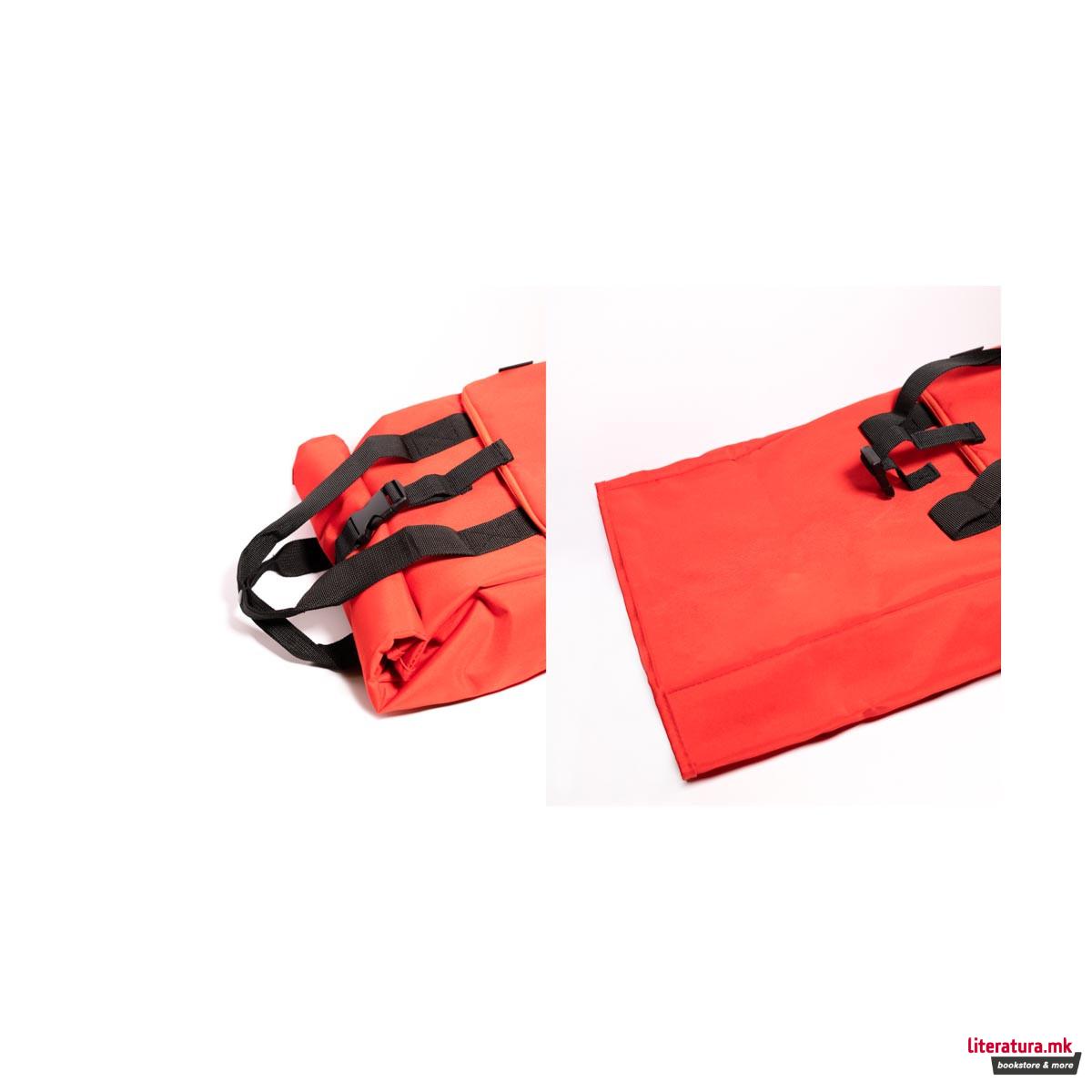 Ранец, La Casa De Papel - Logo, црвен 