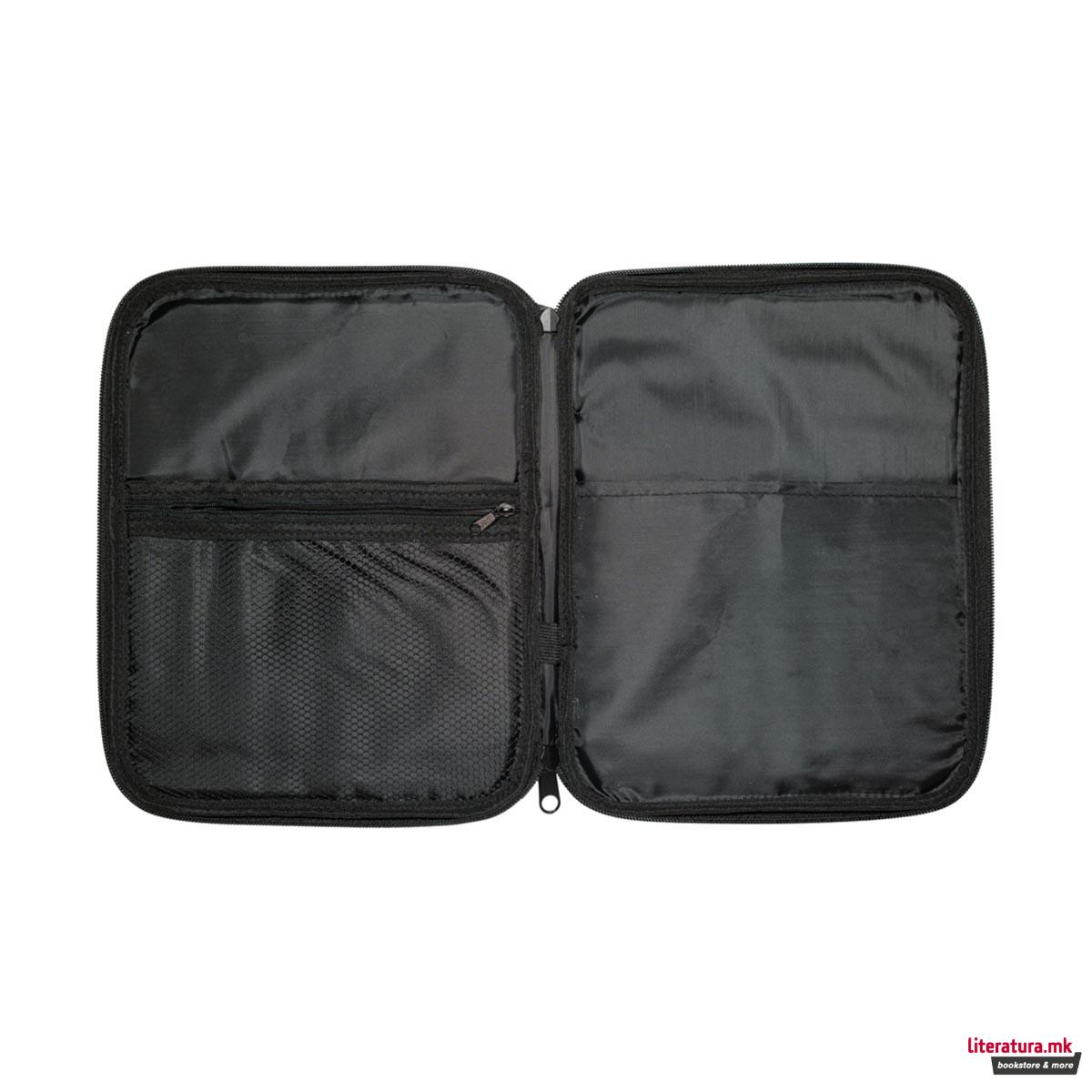 Футрола за таблет, La Casa De Papel - Logo, црнa 