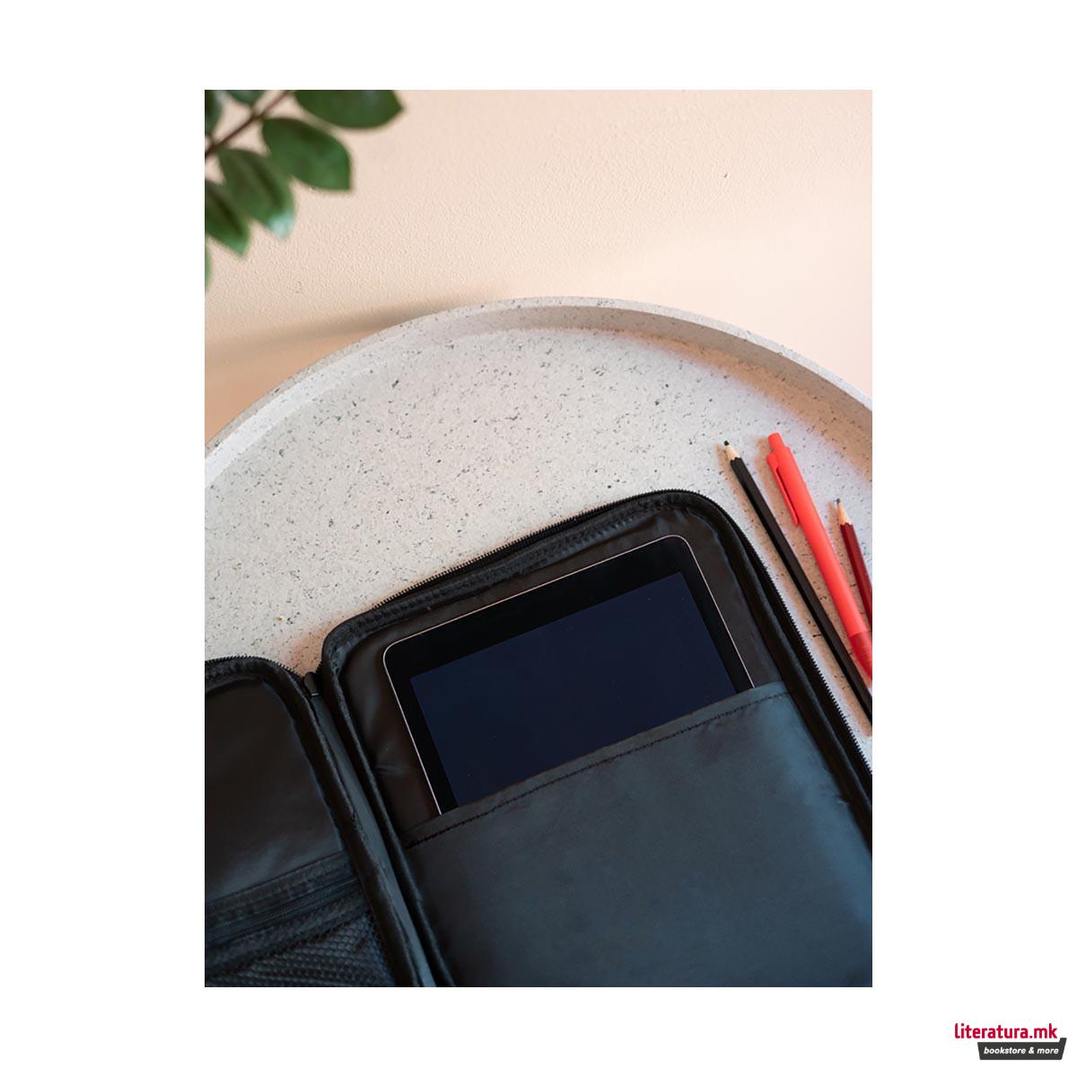 Футрола за таблет, La Casa De Papel - Logo, црнa 