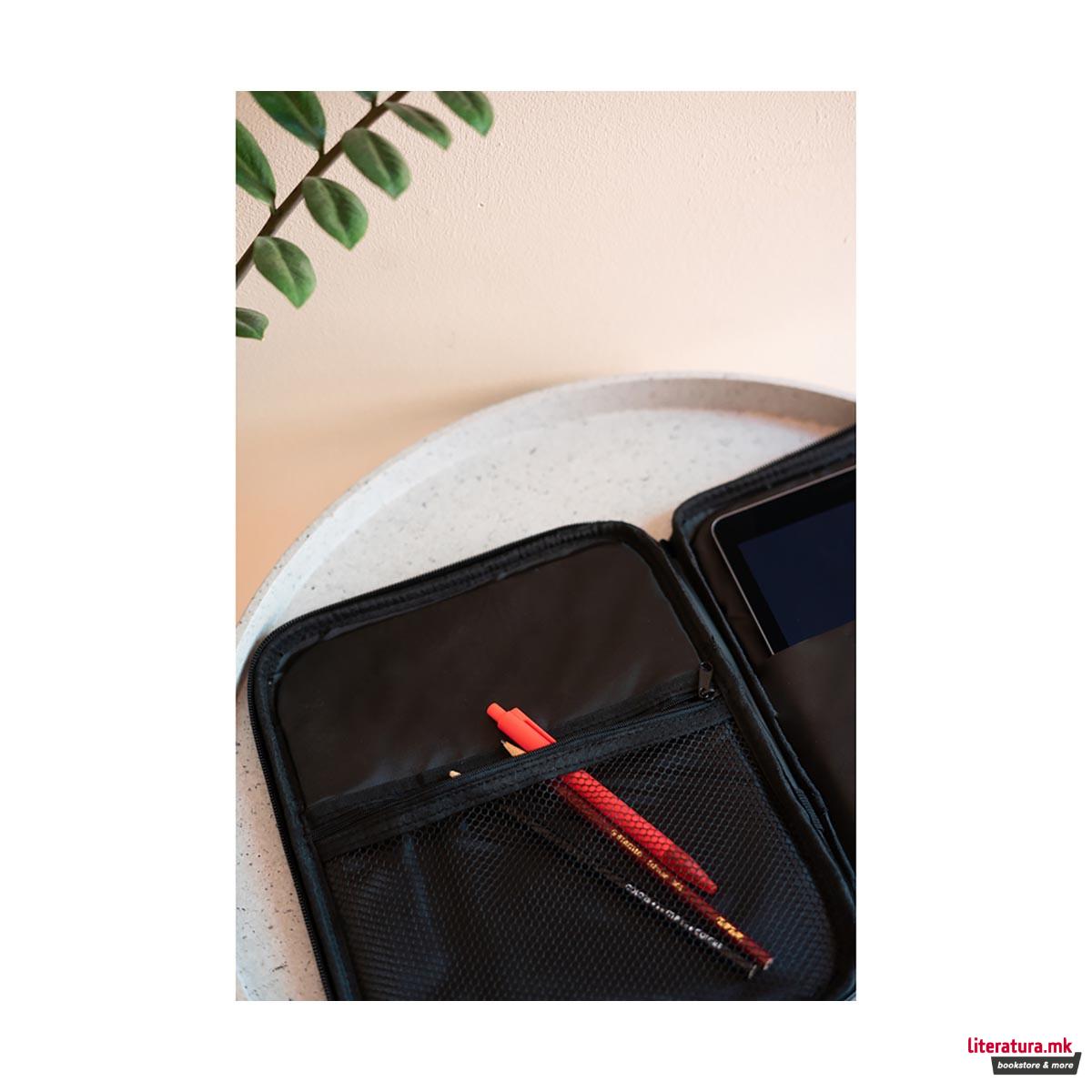 Футрола за таблет, La Casa De Papel - Logo, црнa 