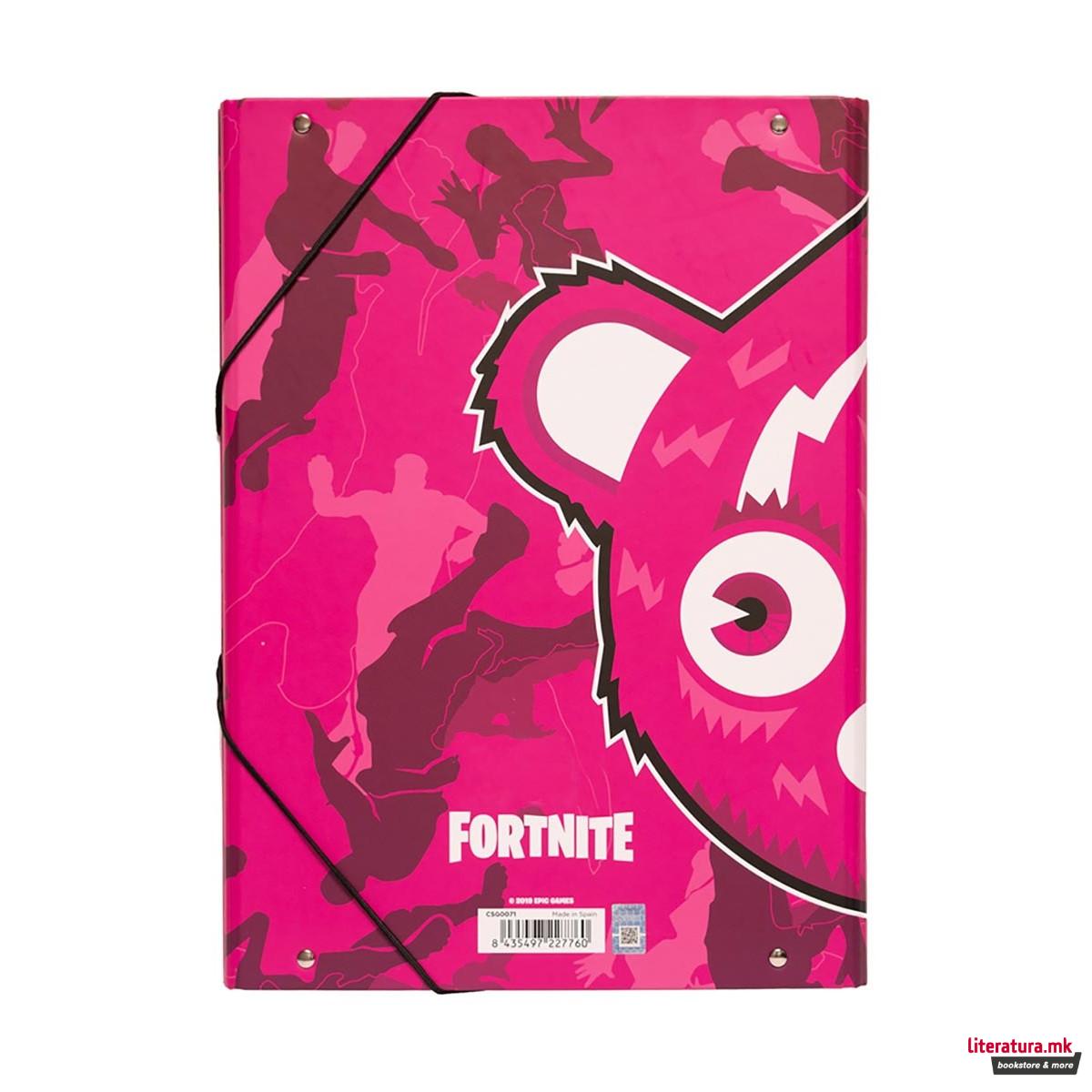 Папка со ластици, Fortnite, A4 