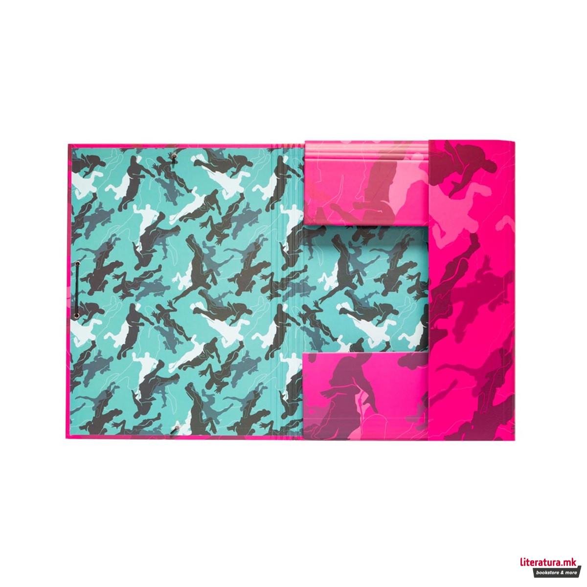 Папка со ластици, Fortnite, A4 