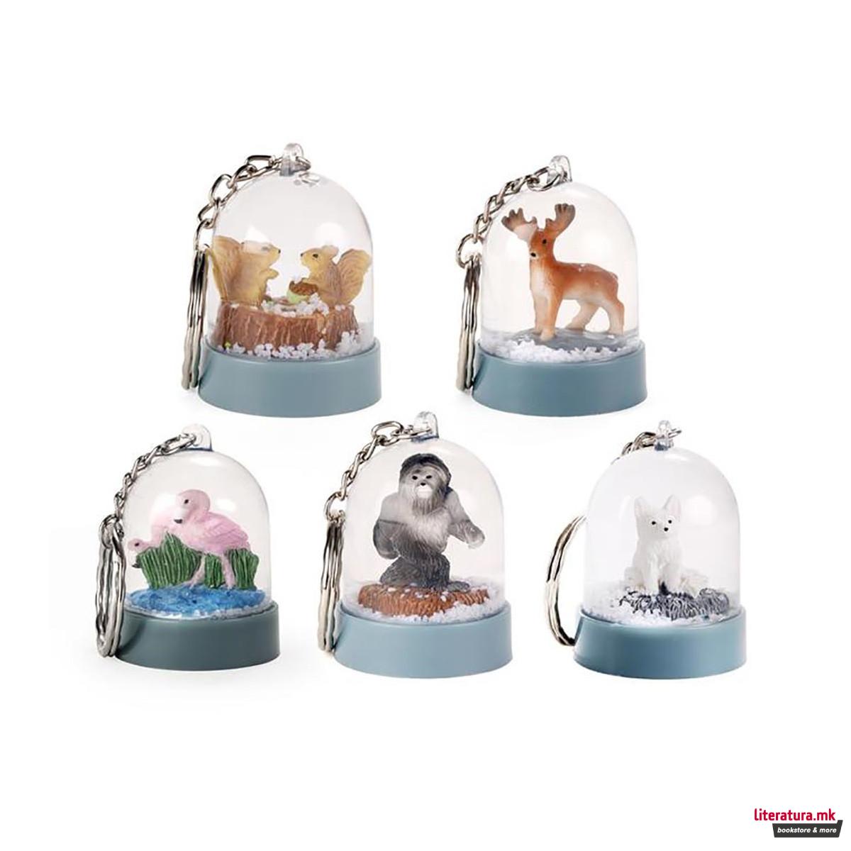 Приврзок за клучеви, Nature Snow Globe 