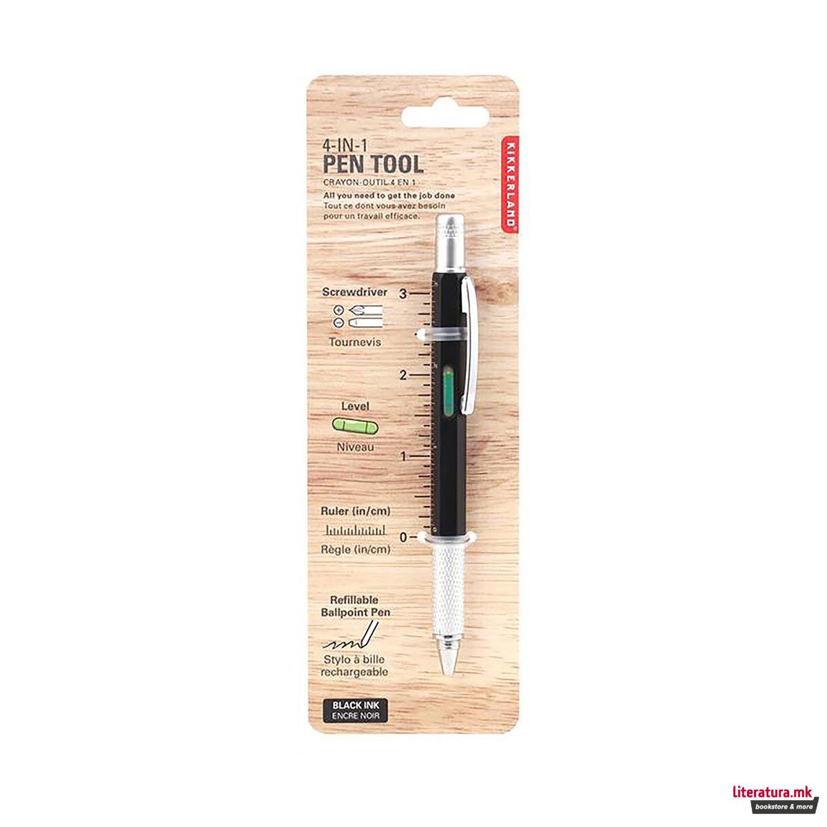 Повеќенаменско пенкало 4 во 1, Pen Multi Tool 