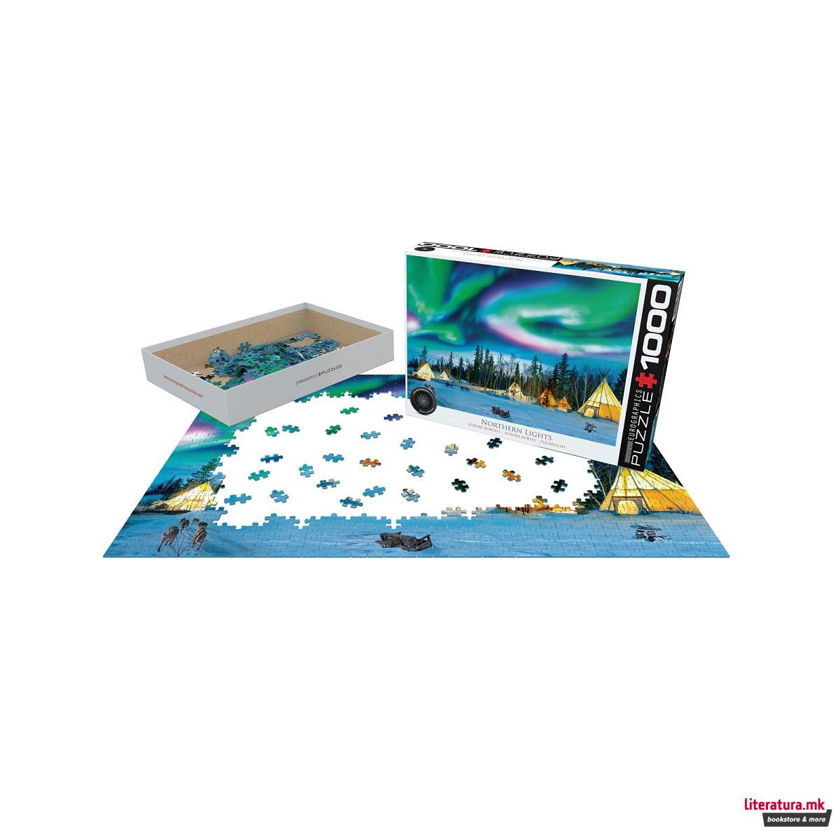 Сложувалка, Northern Lights, Yellowknife, 1000 парчиња 