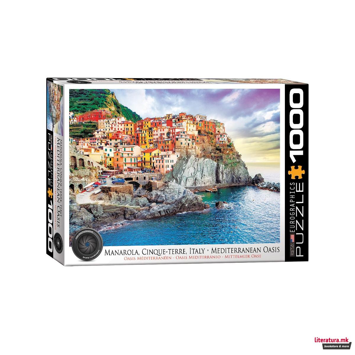 Сложувалка, Manarola, Cinque Terre, Italy, 1000 парчиња 