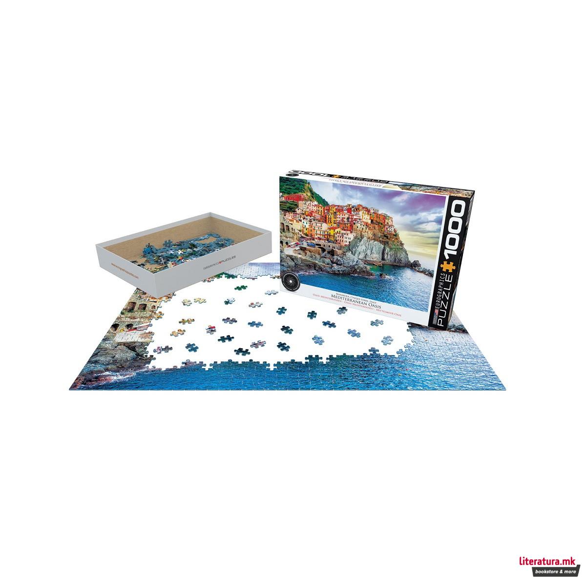 Сложувалка, Manarola, Cinque Terre, Italy, 1000 парчиња 