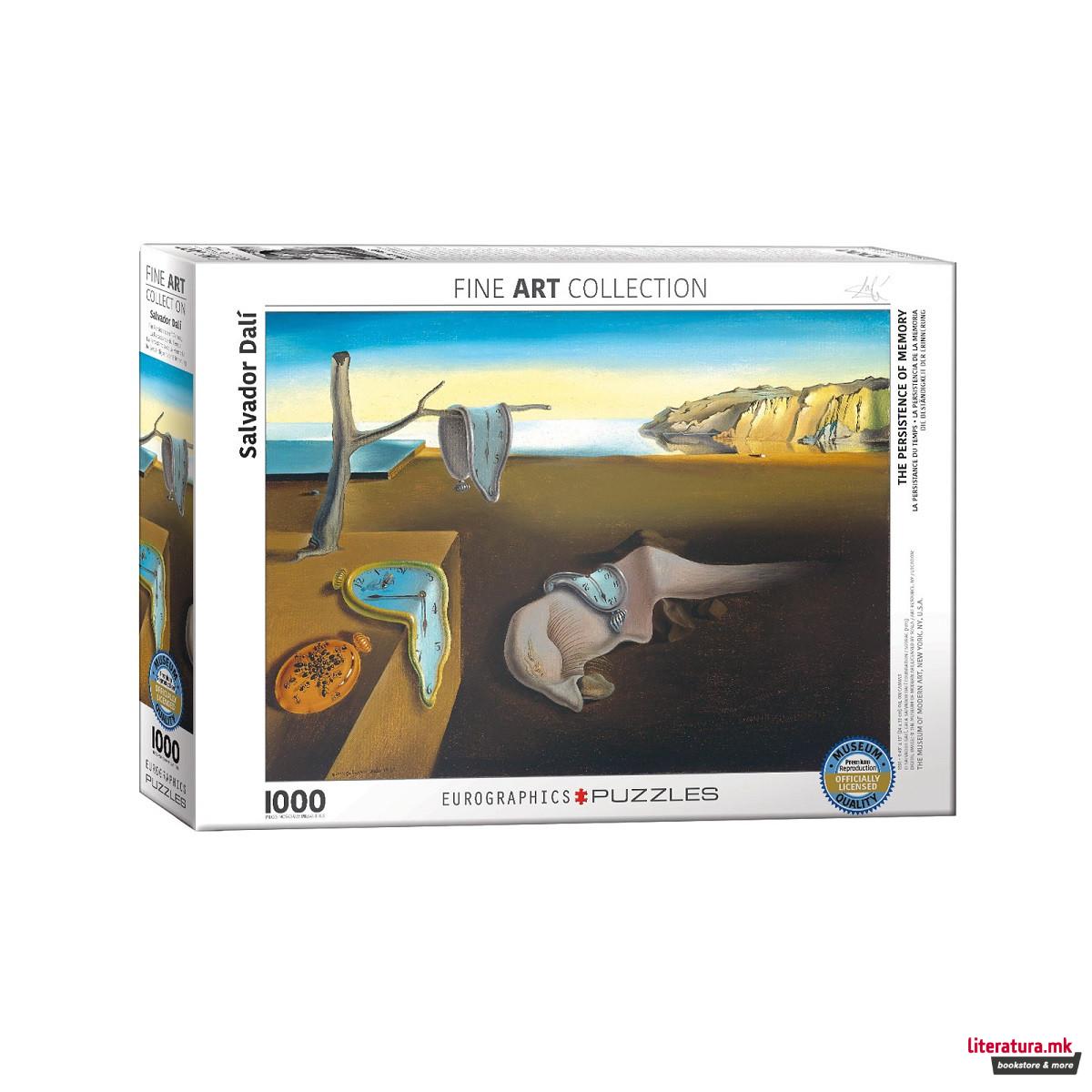Сложувалка, The Persistence of Memory, Dali, 1000 парчиња 