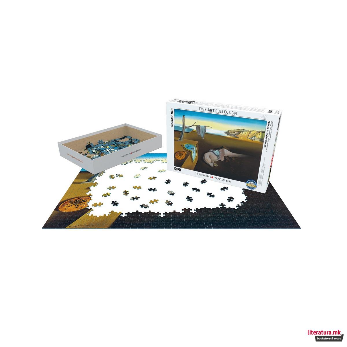 Сложувалка, The Persistence of Memory, Dali, 1000 парчиња 