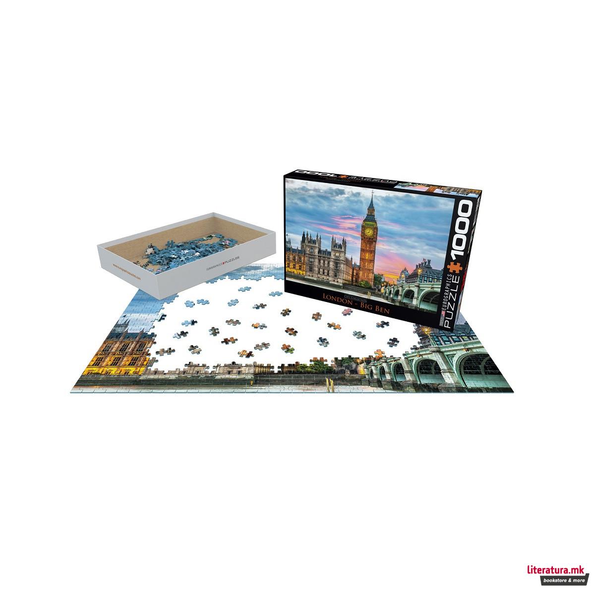 Сложувалка, London Big Ben, 1000 парчиња 