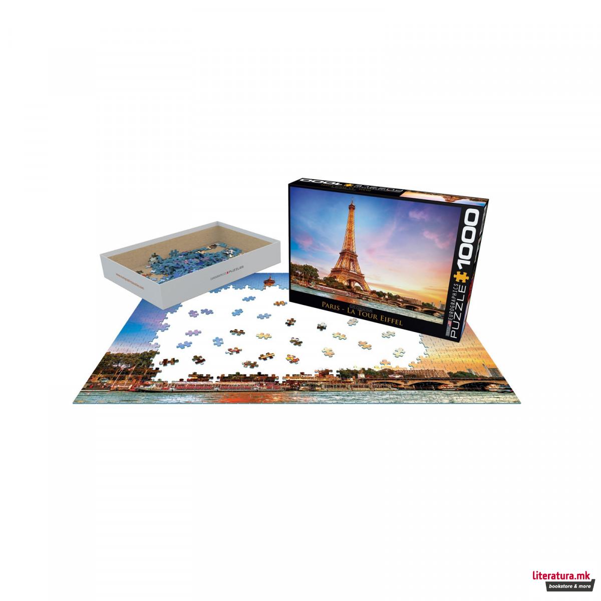 Сложувалка, Paris La Tour Eiffel, 1000 парчиња 