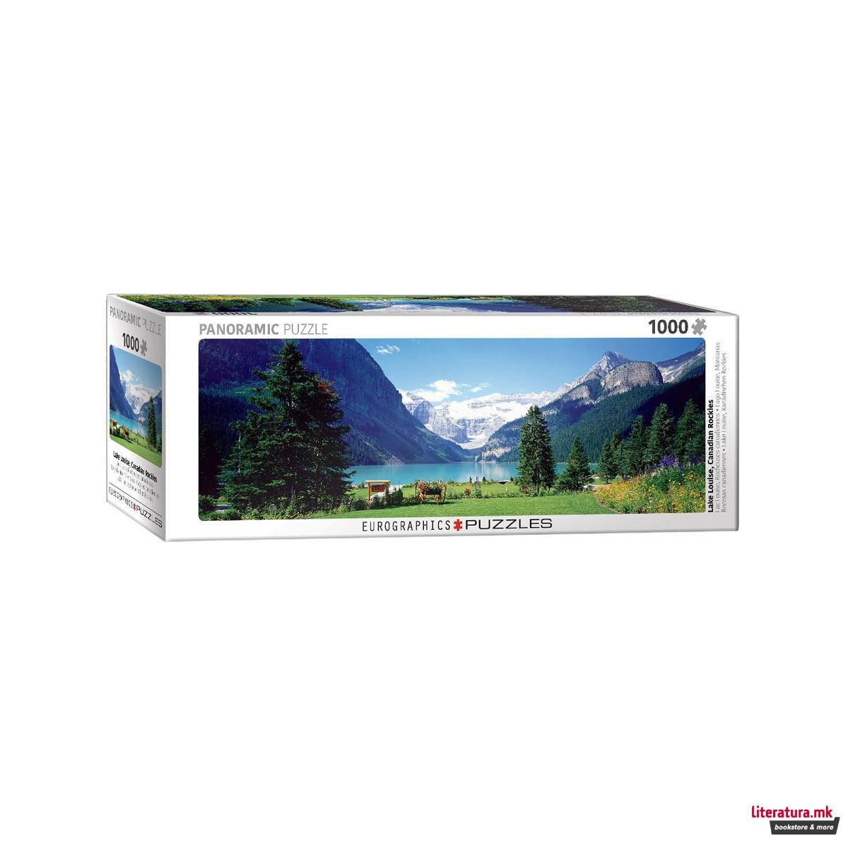 Сложувалка, Lake Louise Canadian Rockie, panorama, 1000 парчиња 