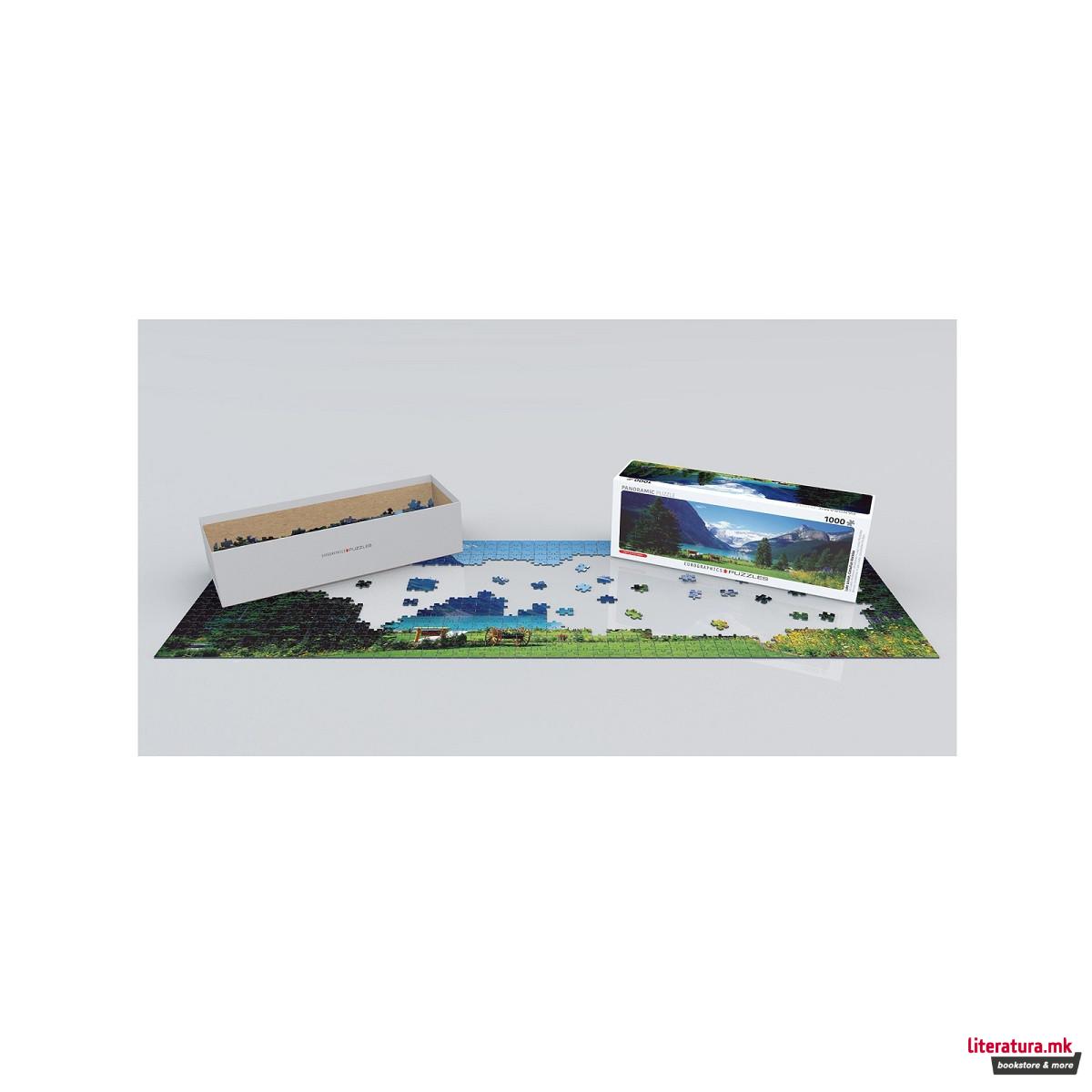 Сложувалка, Lake Louise Canadian Rockie, panorama, 1000 парчиња 