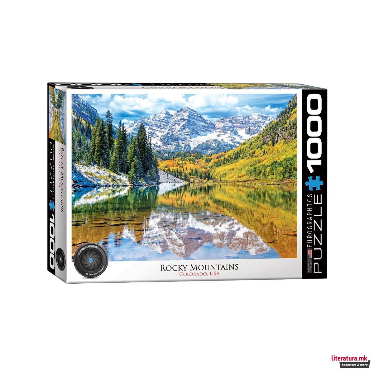 Сложувалка, Rocky Mountains, Colorado, 1000 парчиња 