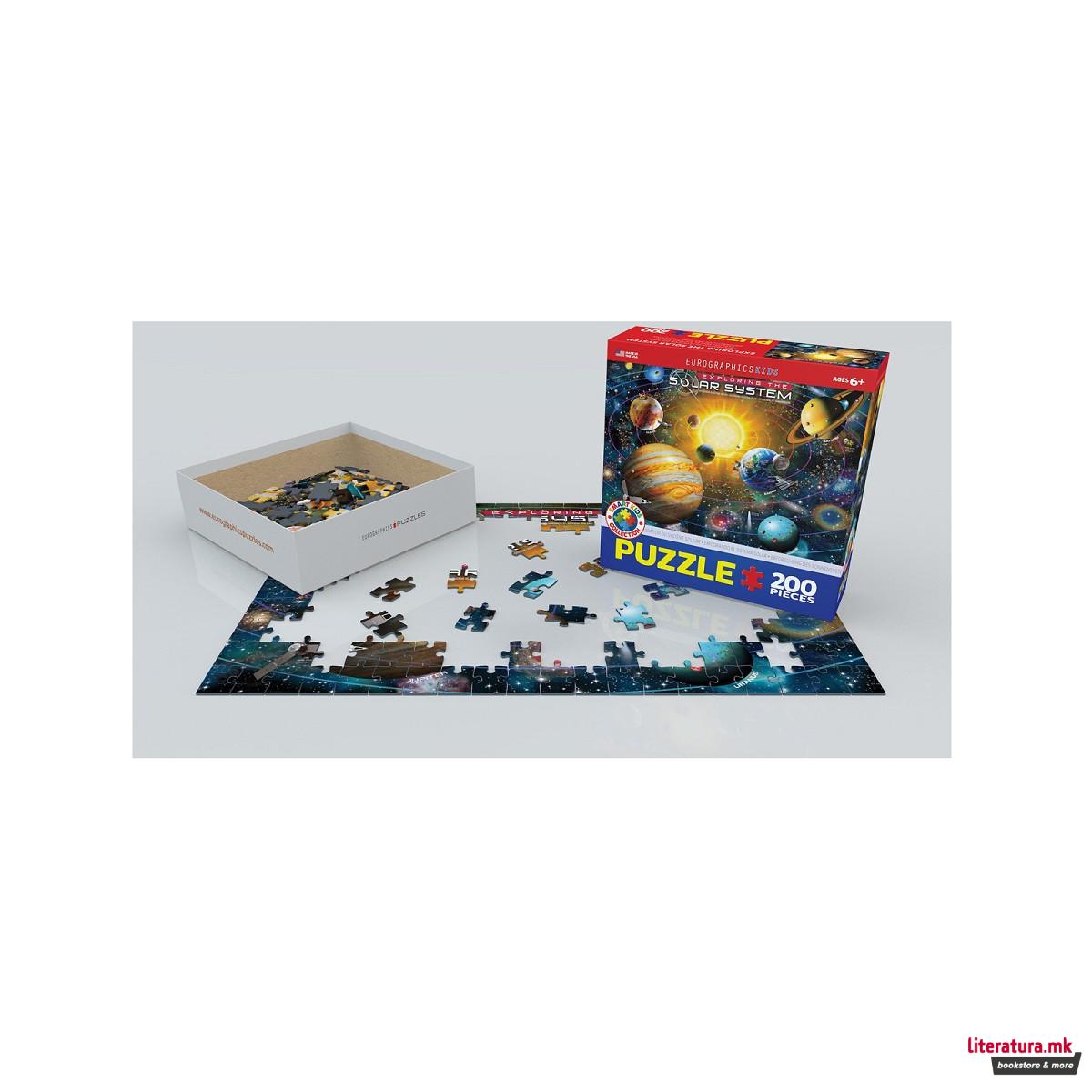 Сложувалка, Exploring the Solar System, 200 парчиња 