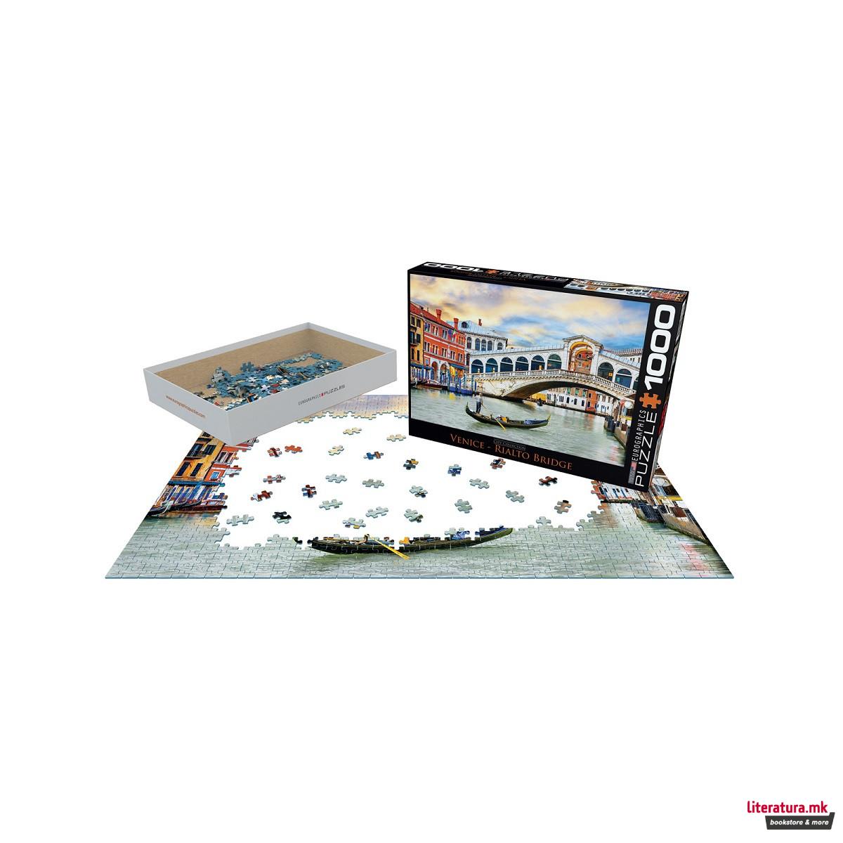 Сложувалка, Venice Rialto Bridge, 1000 парчиња 