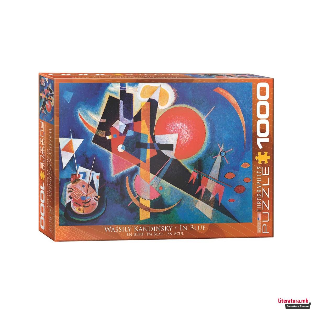 Сложувалка, In Blue, Kandinsky, 1000 парчиња 