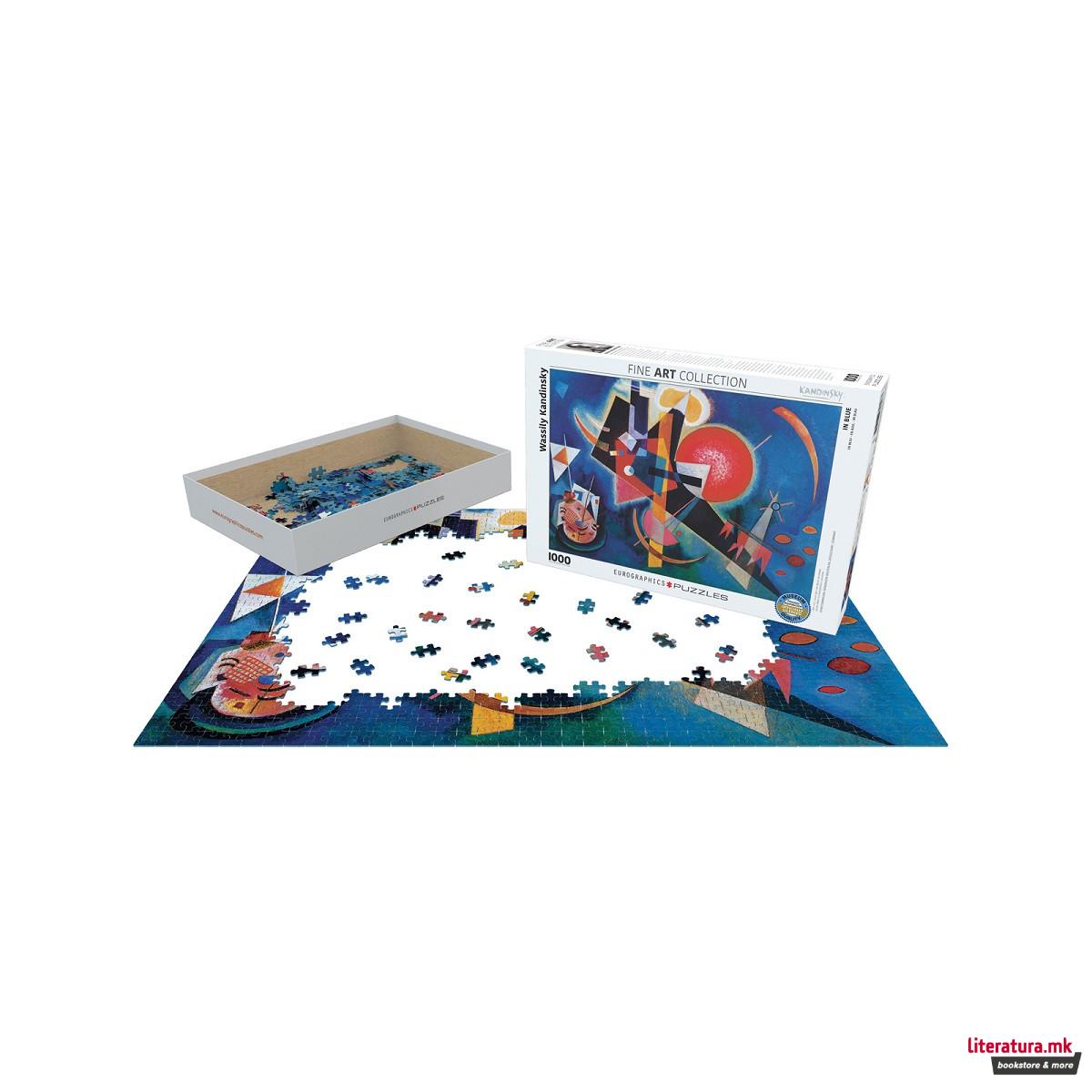 Сложувалка, In Blue, Kandinsky, 1000 парчиња 
