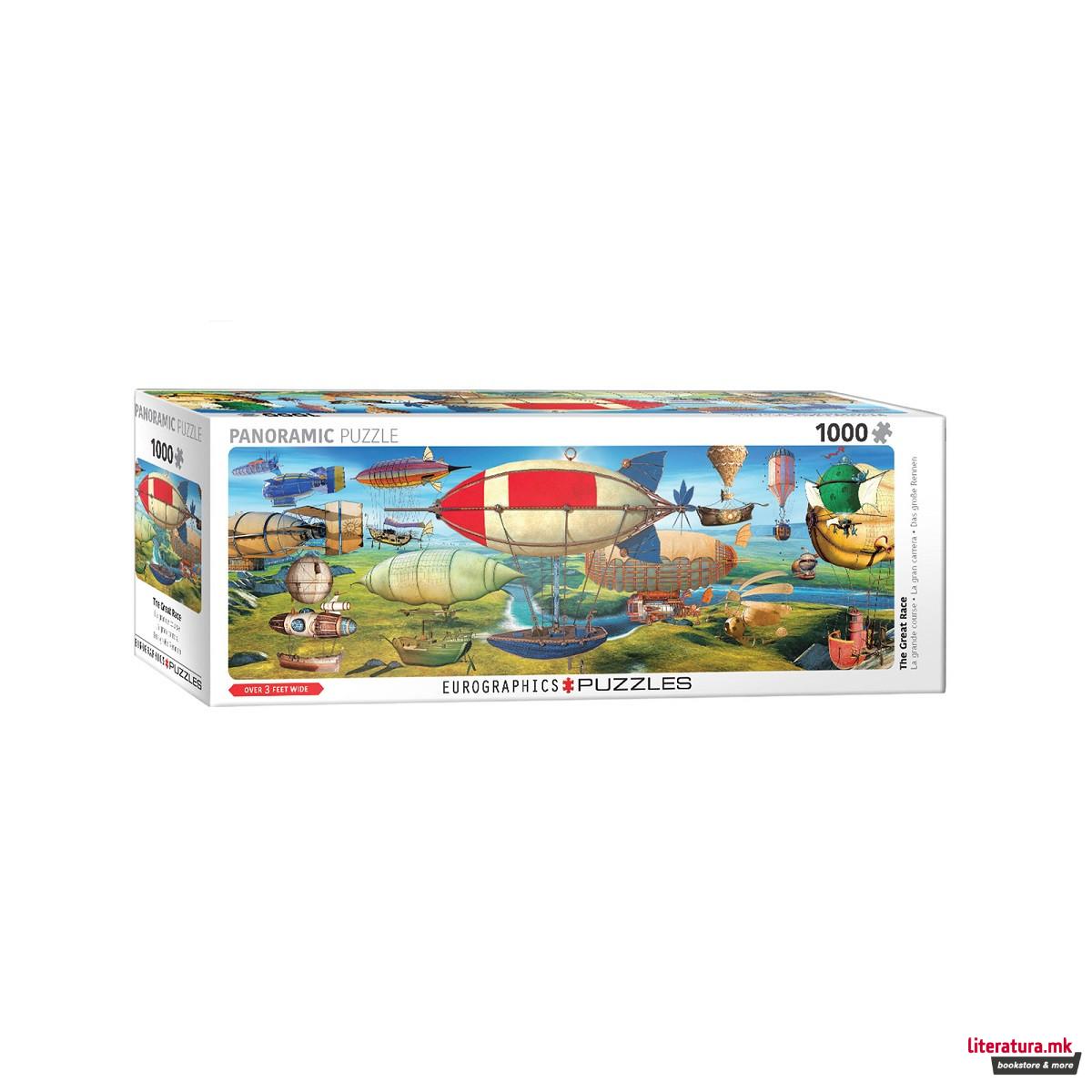 Сложувалка, The Great Race, panorama, 1000 парчиња 