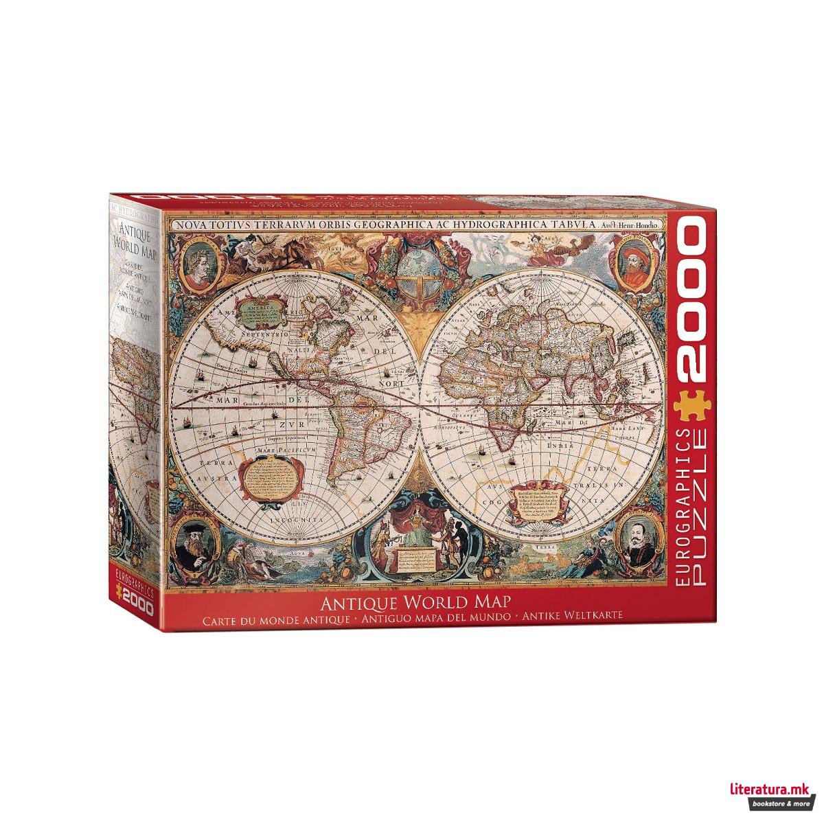 Сложувалка, Orbis Geographica World Map, 2000 парчиња 