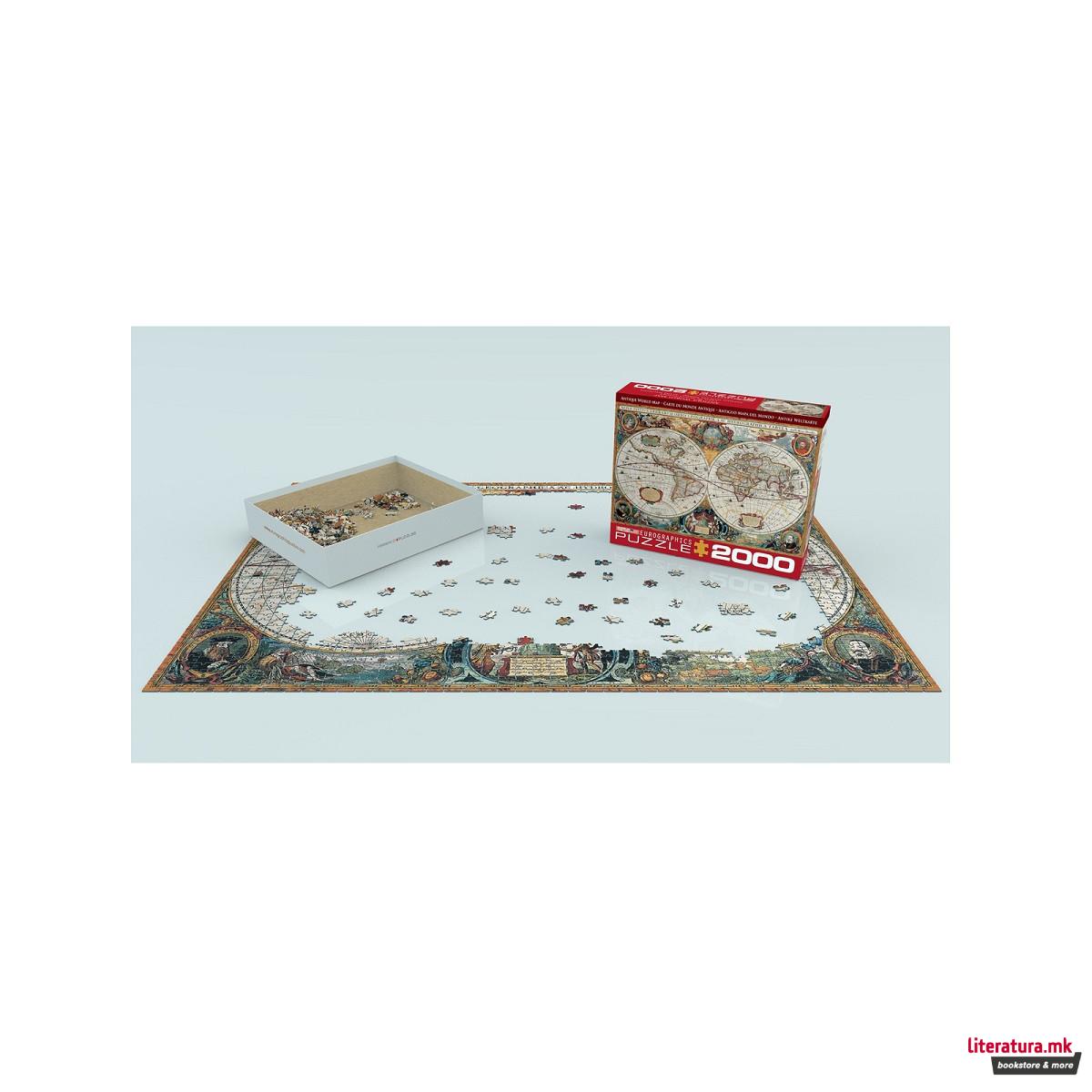 Сложувалка, Orbis Geographica World Map, 2000 парчиња 