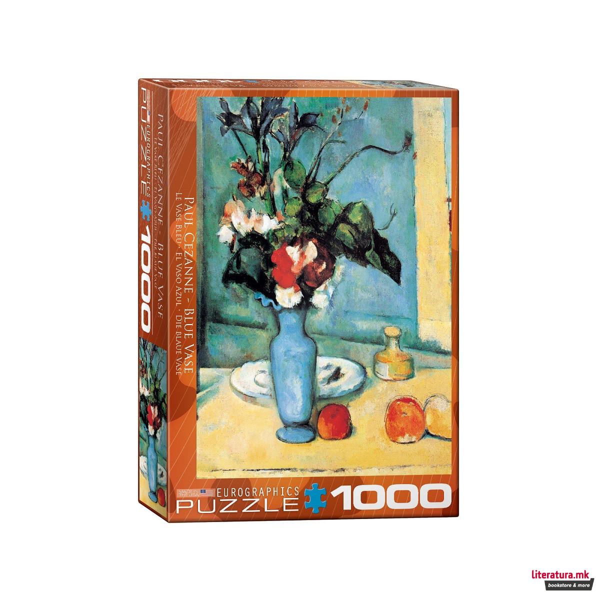 Сложувалка, Blue Vase, Cezanne, 1000 парчиња 