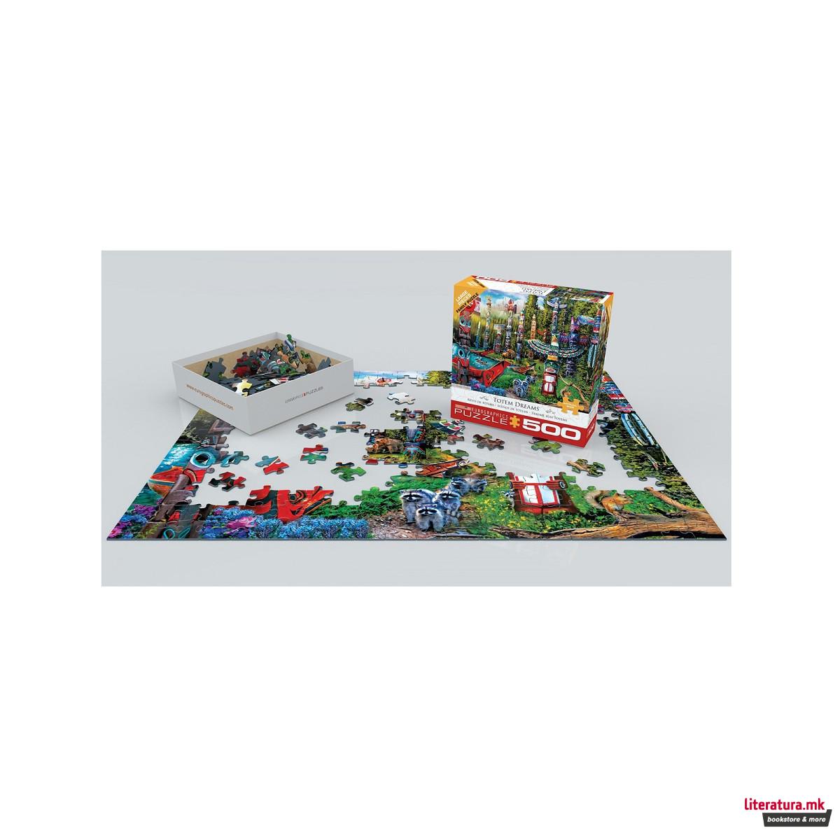 Сложувалка, Totem Dreams, 500 парчиња 