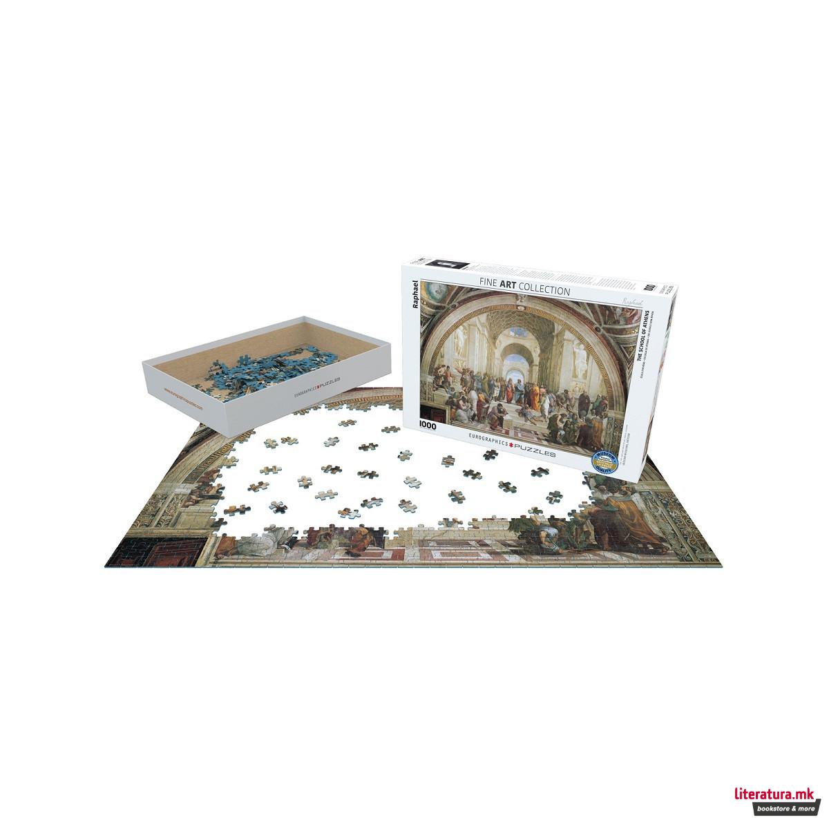 Сложувалка, School of Athens, Raffaello, 1000 парчиња
