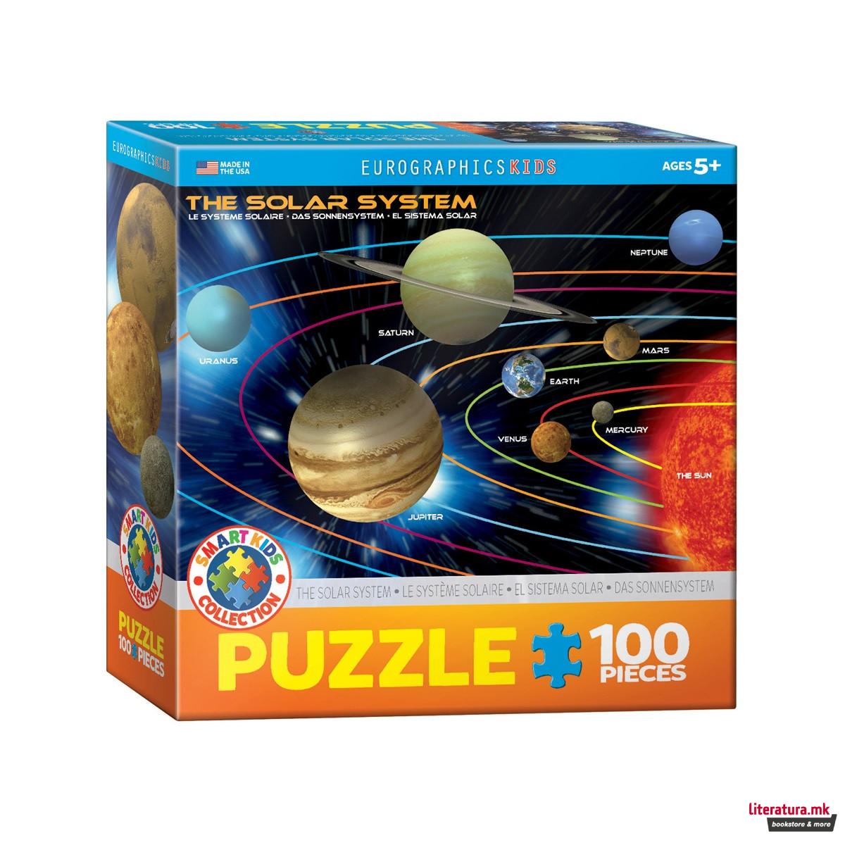 Сложувалка, The Solar System, 100 парчиња 