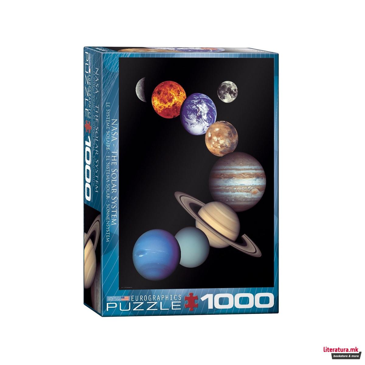 Сложувалка, NASA The Solar System, 1000 парчиња 