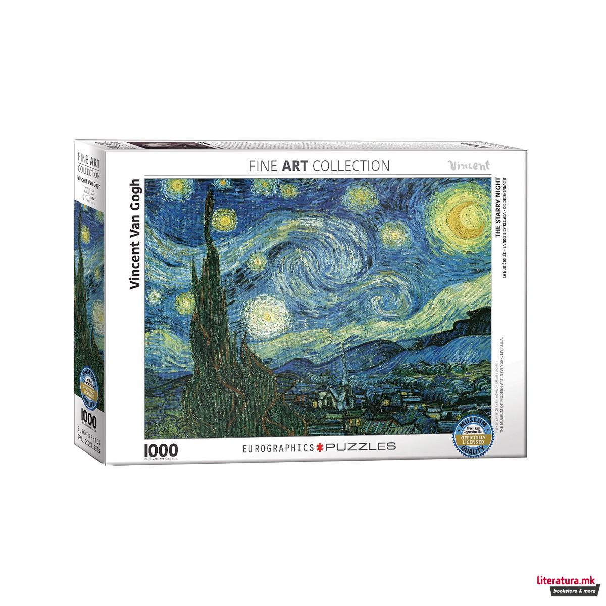 Сложувалка, Starry Night, Van Gogh, 1000 парчиња 