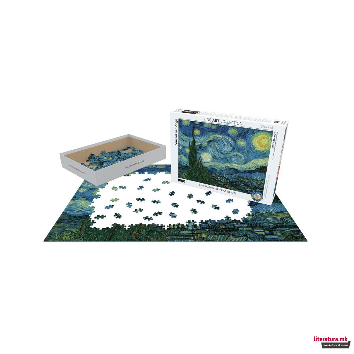 Сложувалка, Starry Night, Van Gogh, 1000 парчиња 