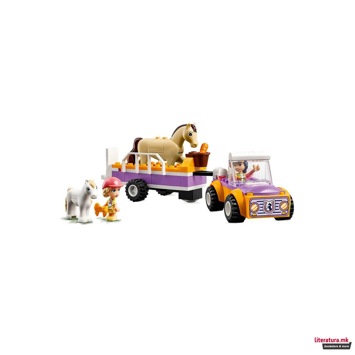 LEGO коцки, Friends, Horse and Pony Trailer 