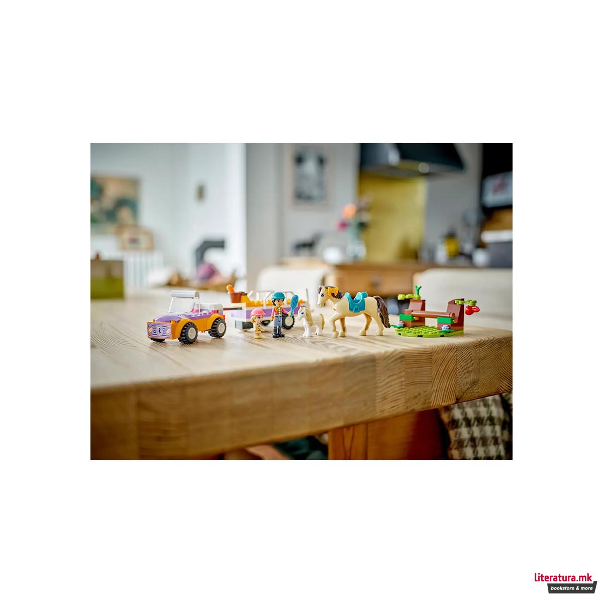 LEGO коцки, Friends, Horse and Pony Trailer 