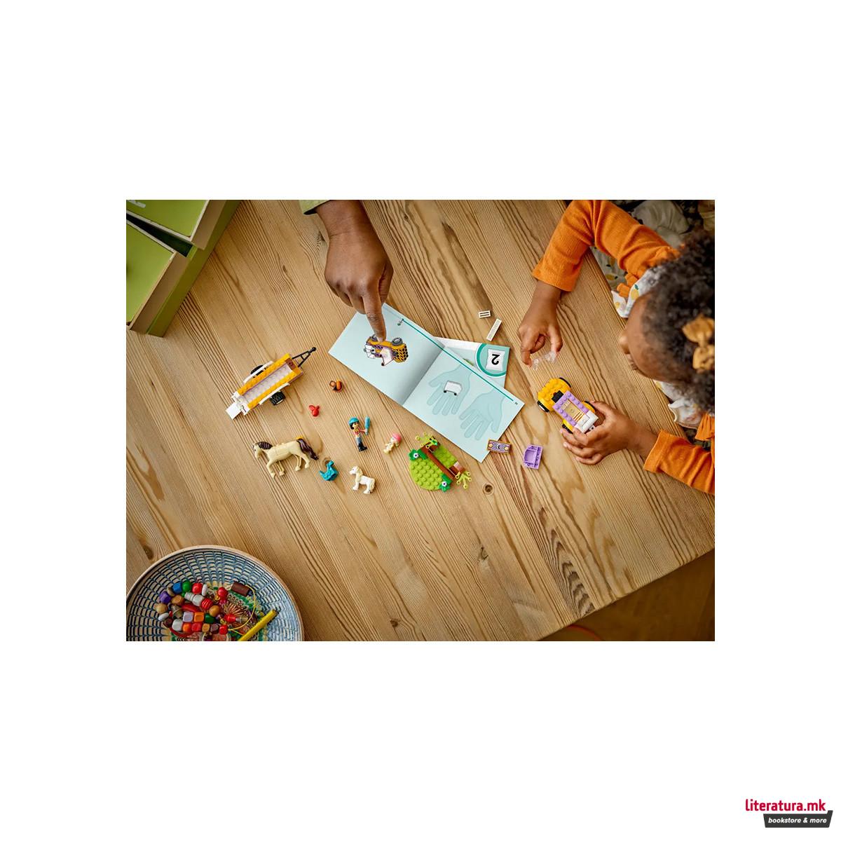 LEGO коцки, Friends, Horse and Pony Trailer 