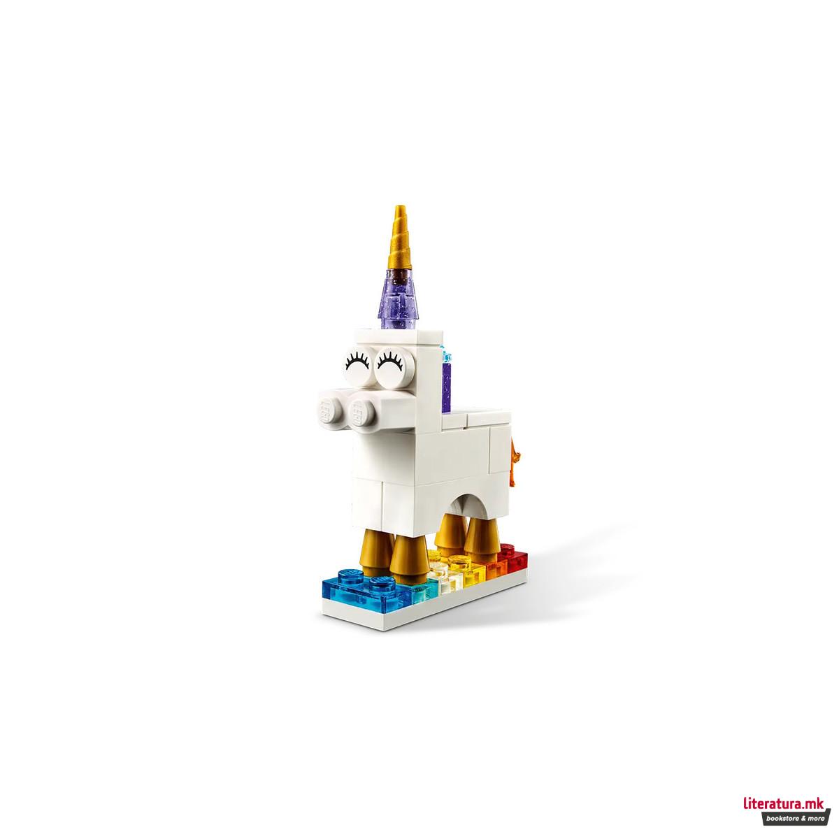 LEGO коцки, Classic, Creative Transparent Bricks 