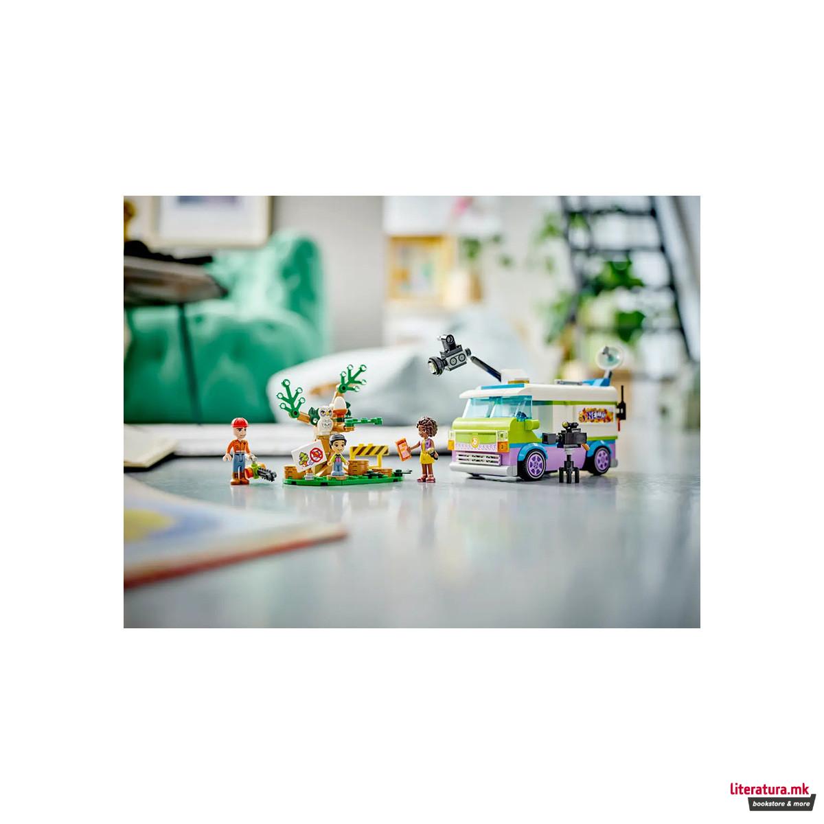 LEGO коцки, Friends, Newsroom Van 