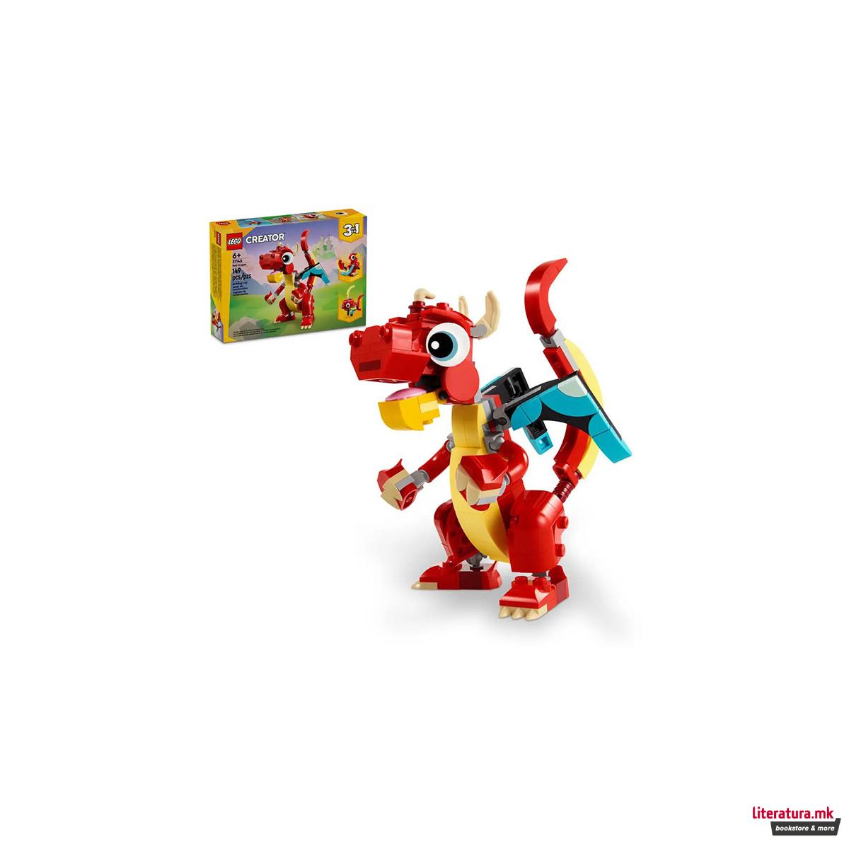 LEGO коцки, Creator 3 in 1, Dragon 