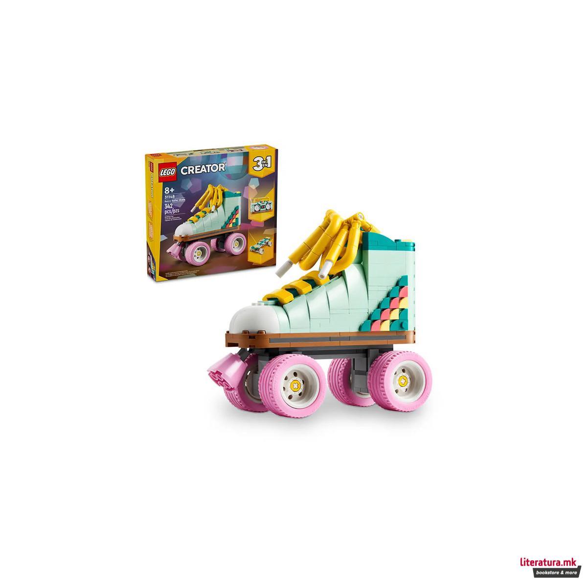 LEGO коцки, Creator 3 in 1, Retro Roller Skate 