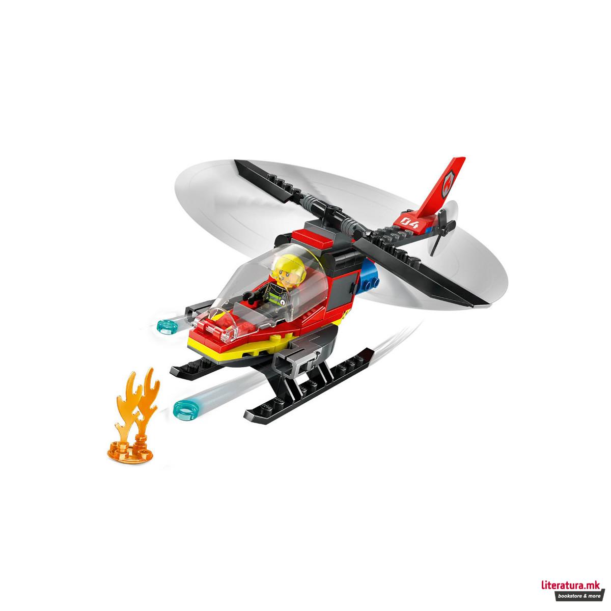 LEGO коцки, City, Fire Rescue Helicopter 