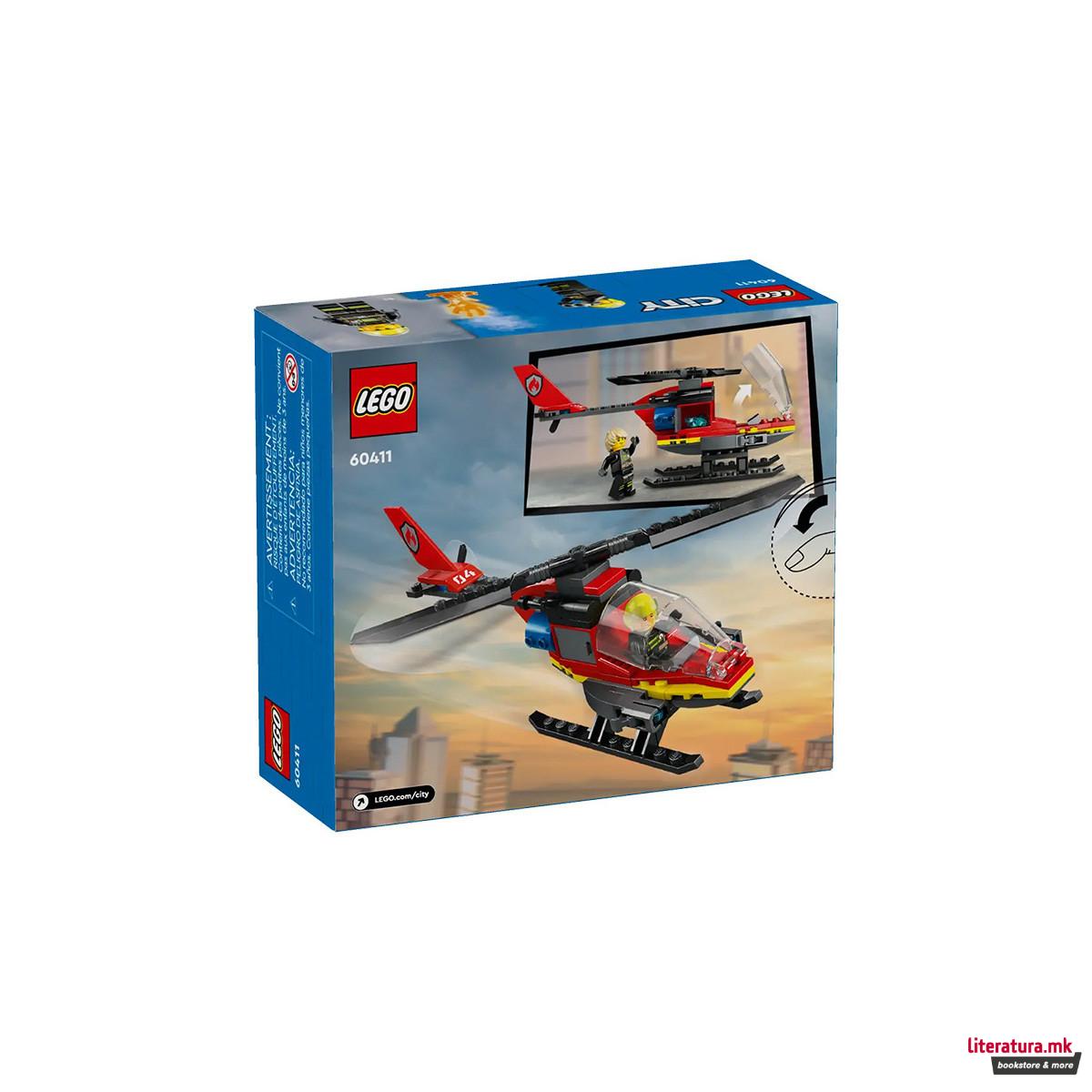 LEGO коцки, City, Fire Rescue Helicopter 