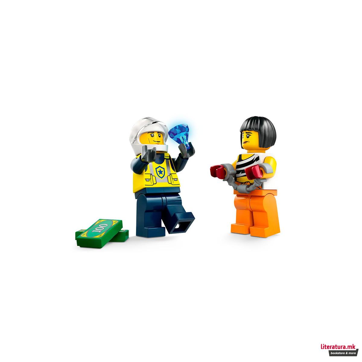 LEGO коцки, City, Police Car and Muscle Car Chase 