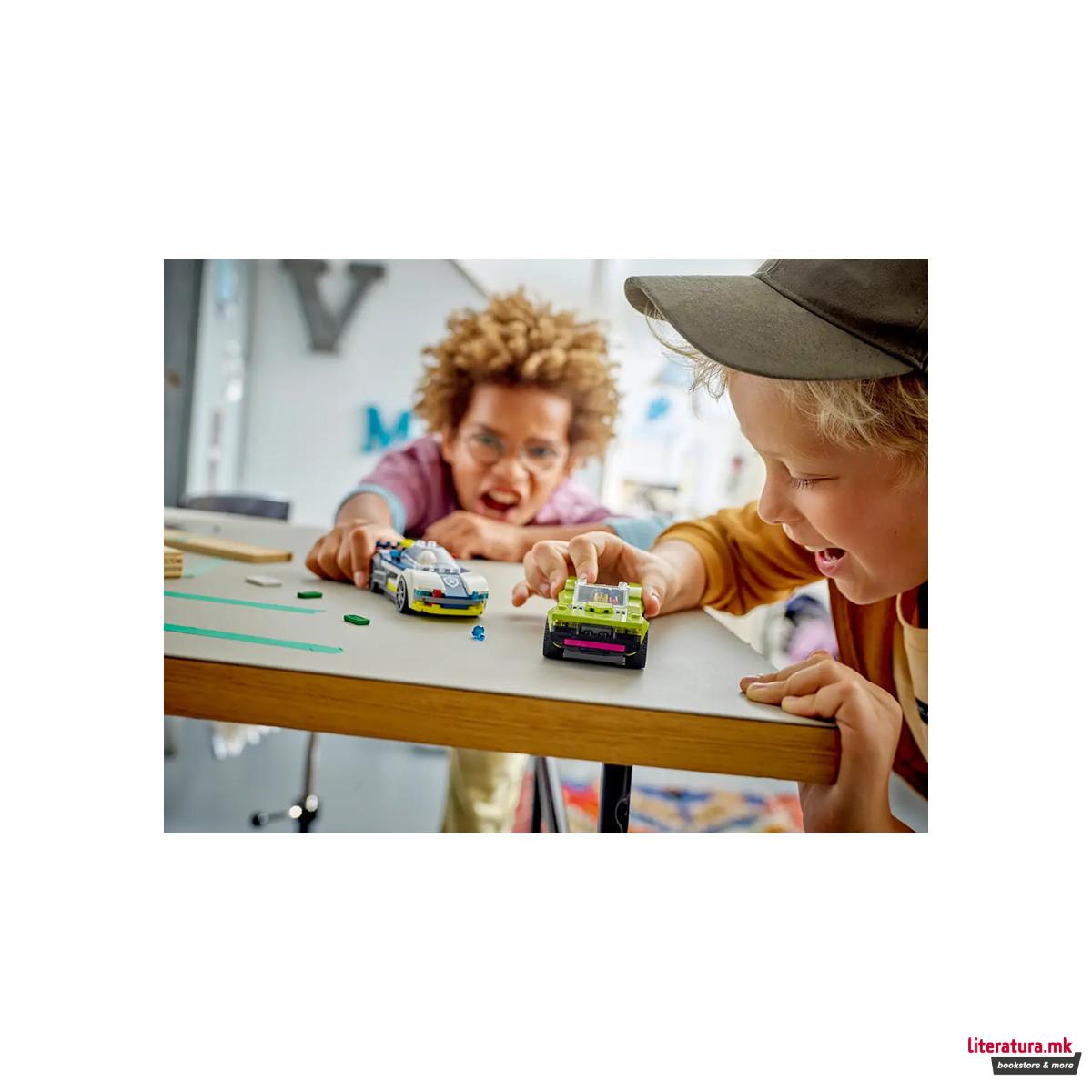 LEGO коцки, City, Police Car and Muscle Car Chase 