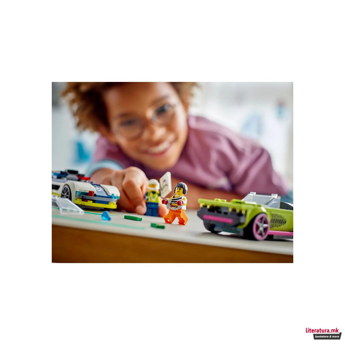 LEGO коцки, City, Police Car and Muscle Car Chase 