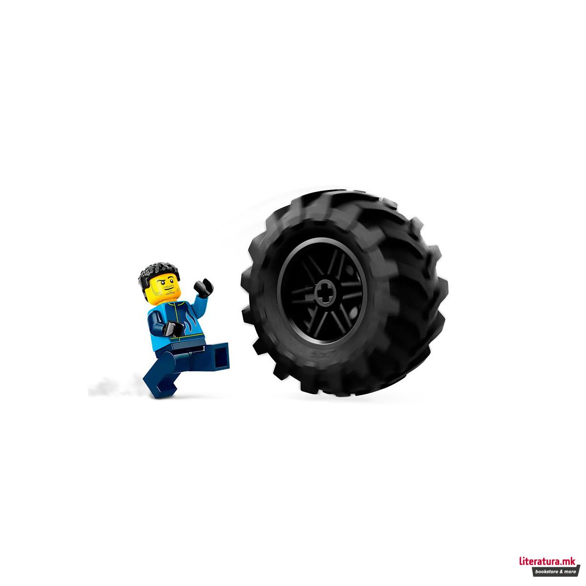 LEGO коцки, City, Blue Monster Truck 