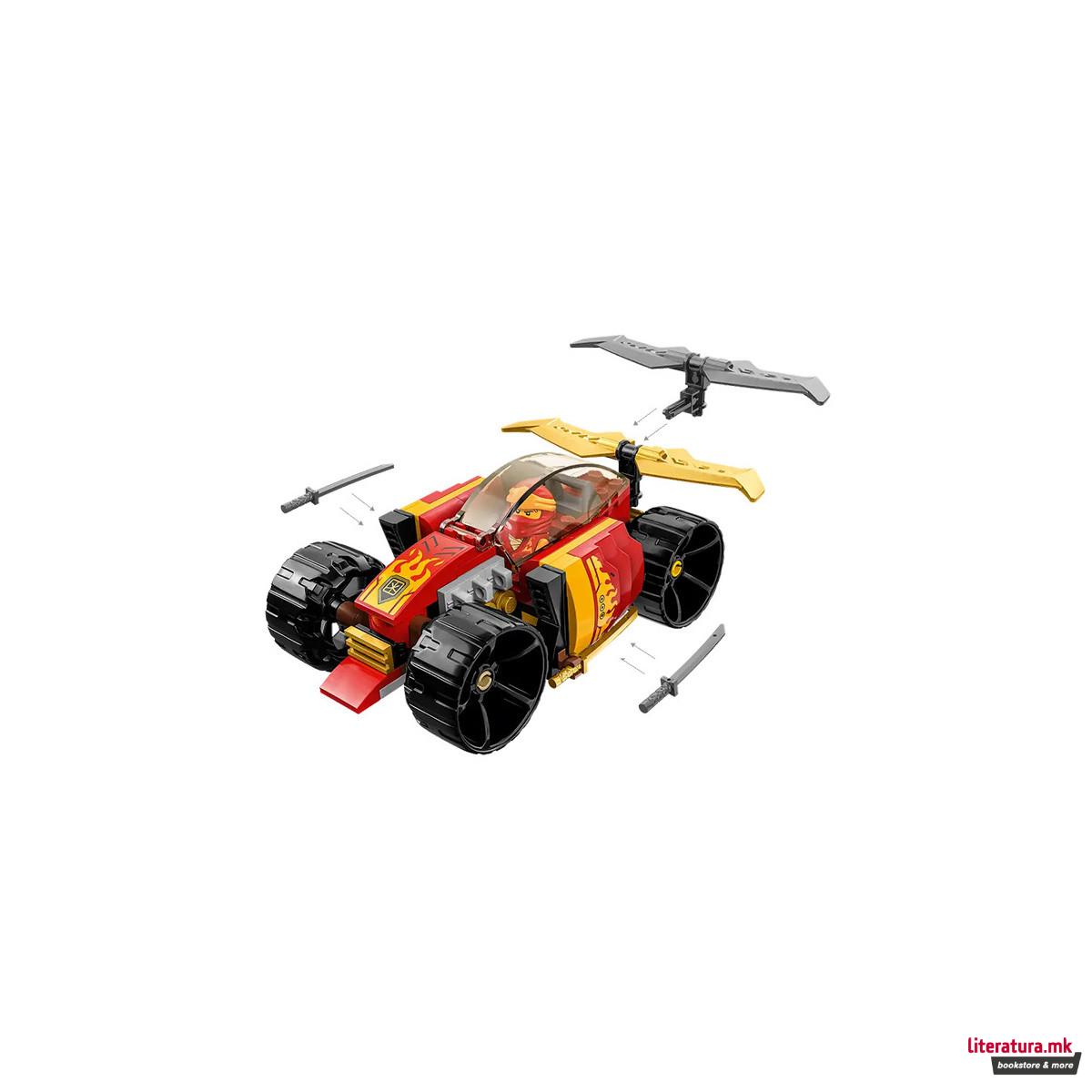 LEGO коцки, Ninjago: Dragons Rising, Kai’s Ninja Race Car EVO 
