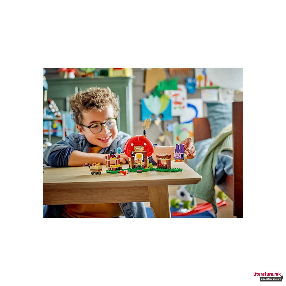 LEGO коцки, Super Mario, Nabbit at Toad's Shop Expansion Set 