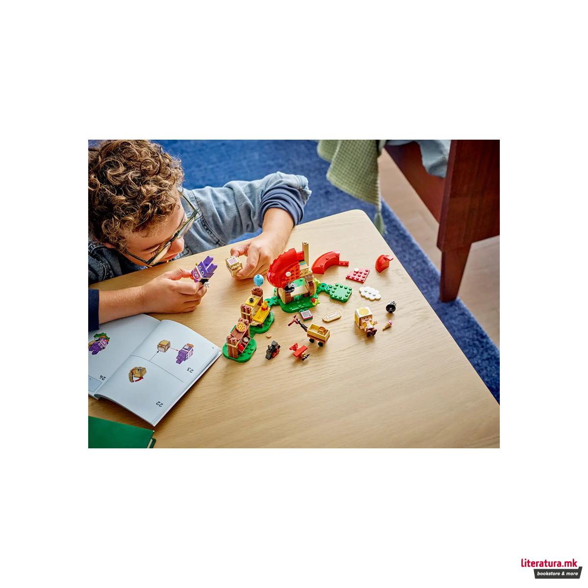 LEGO коцки, Super Mario, Nabbit at Toad's Shop Expansion Set 
